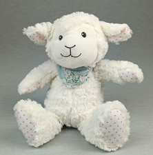 TCM Tchibo Lamm Schaf ❤️Lämmchen Kuscheltier Stofftier Plüschtier Weiß Halstuch
