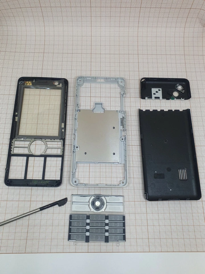 Original Sony Ericsson G900 Cubierta Completa + Teclado Lente Latino Marrón Oscuro EOL  Foto 2 de 2