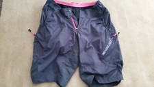 ENDURA HUMMVEE LITE Cycling Shorts Womens Large w/ removeable padded liner
