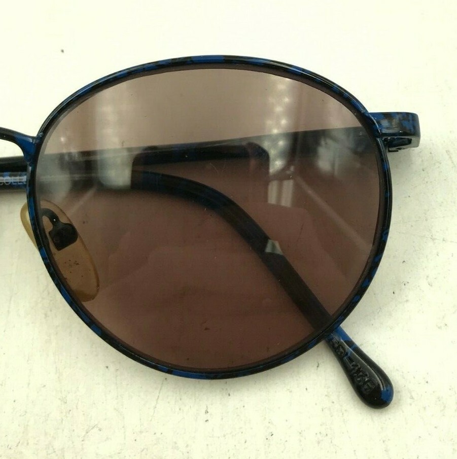 Vintage Beverly Johnson BE-2 Marble Metal Oval Su… - image 5