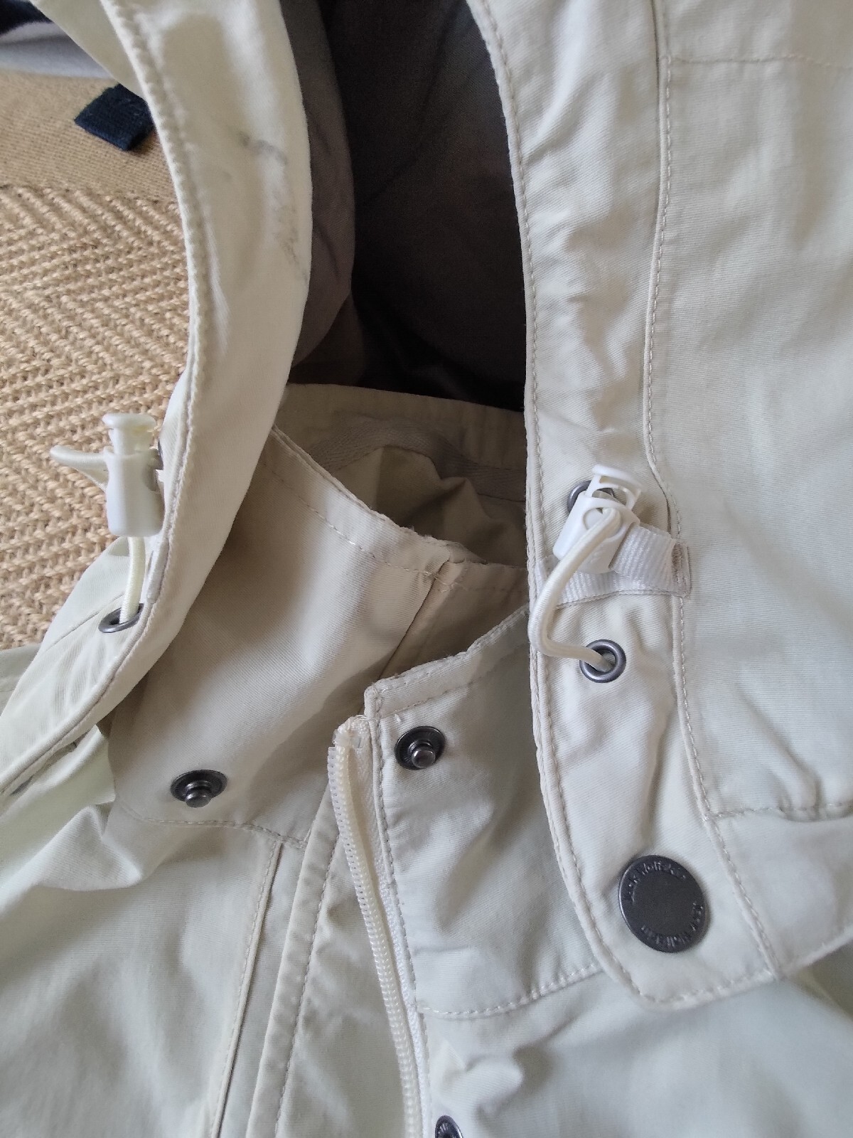 Jack Wolfskin Women's Kimbey Parka jacket, White Sand, size 12 image 5