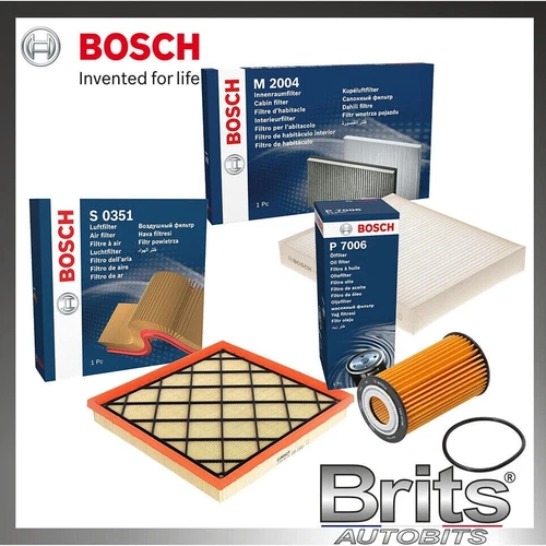 FITS VAUXHALL ASTRA 1.6 MK6 J 2009-2016 SERVICE KIT BOSCH AIR OIL CABIN FILTERS