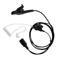 FBI Covert Air Acoustic Tube Earpiece Headset for Motorola Radio XTS5000 HT1000