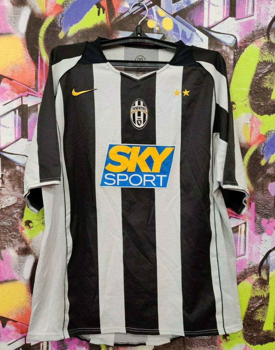 JUVENTUS 2004 2005 HOME SHIRT FOOTBALL SOCCER JERSEY VINTAGE JUVENTUS 2004 2005 HOME SHIRT FOOTBALL SOCCER JERSEY VINTAGE