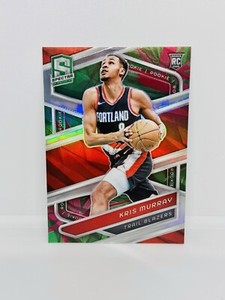 2023 Panini Spectra KRIS MURRAY Rookie Menagerie RC SP Blazers #144