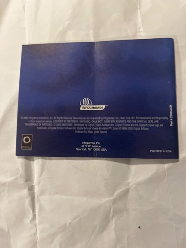 GBA Manuals - Authentic - You Choose! - No Games -game Boy Advance - Picture 3 of 57