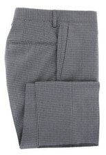 Incotex Gray Micro-Check Pants - Slim - IN-S0T030-6404-910 