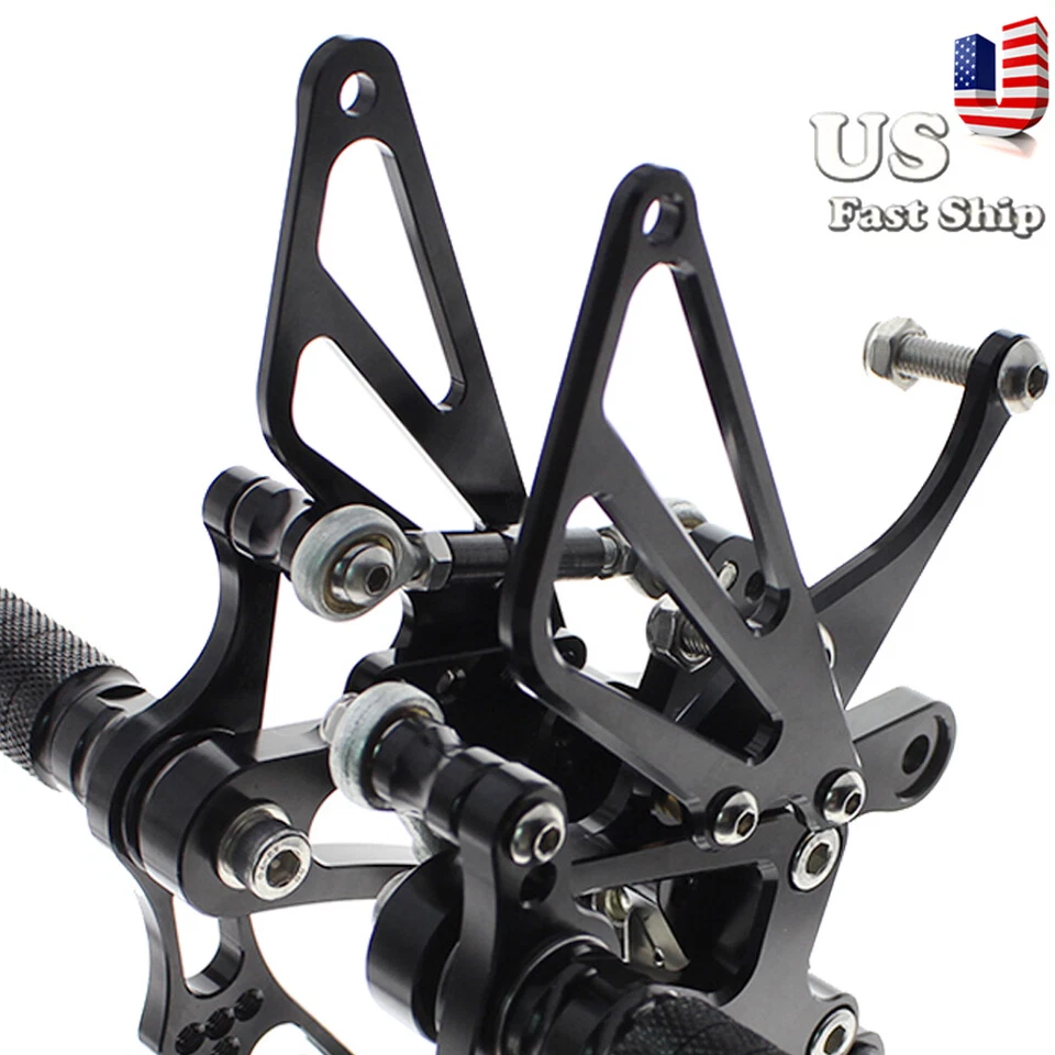 Reposapiés de motor juegos traseros para Yamaha YZF R1 1998 1999 2003 2002 2001 2000 Foto 2 de 4