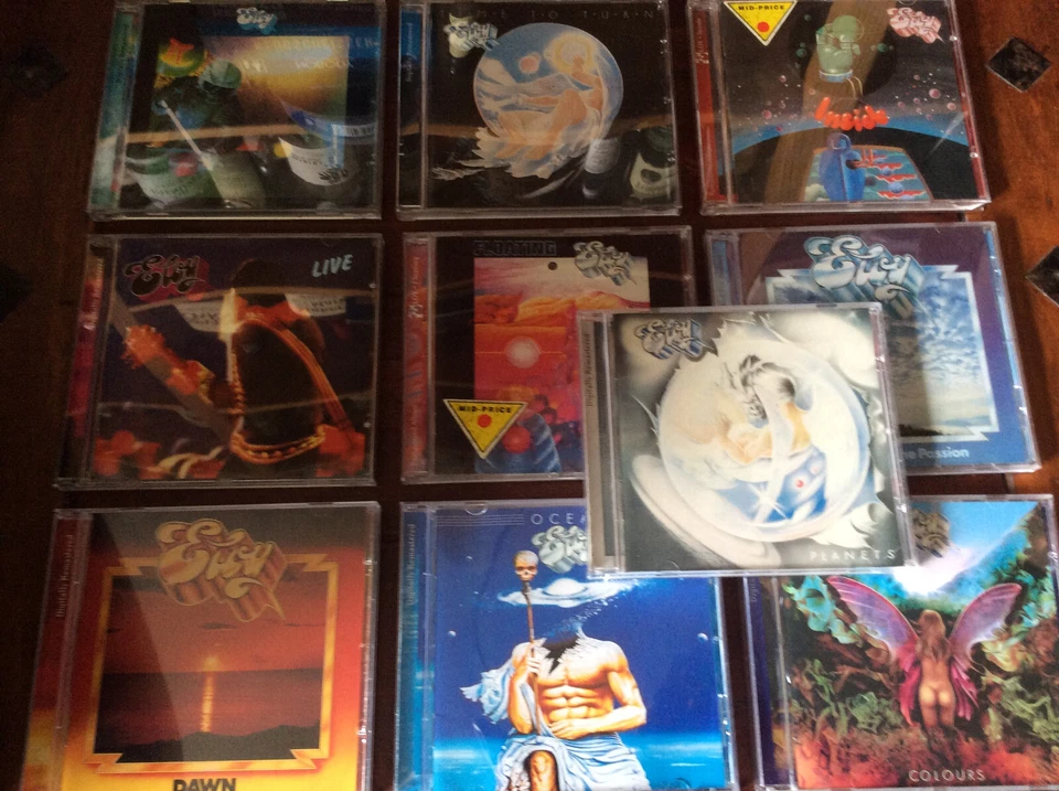 Eloy [10 CD Alben] Remastered / Planets Colours Live Performance Floating Inside - Bild 2 von 2