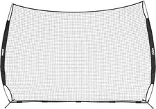 12X9Ft / 16X10Ft Barricade Backstop Net, Ball Sports Barrier Net, Practice Net f