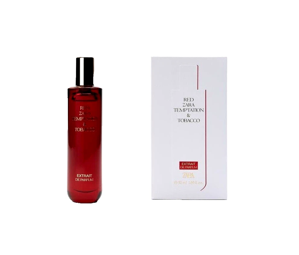 ZARA Red Temptation Tabak 50 ml Konzentrierter Parfümextrakt 1,70 OZ Neu