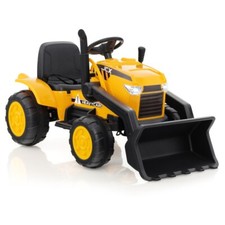 Electric Excavator Truck Digger 3 Speeds 12V Ride On Car Music Light W/ Remote