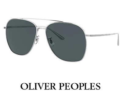 Oliver Peoples The Row Ellerston Aviator Sunglasses Blue Oliver Peoples The Row Ellerston Aviator Sunglasses Blue