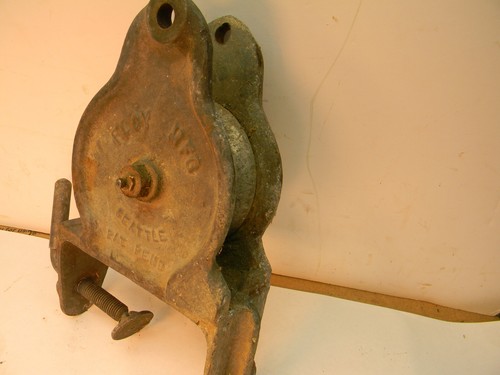 52-1-A Floy Mfg. Large Beam Pulley; Machinist, Farm, Ranch