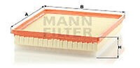 Mann-Filter C 30 163 Luftfilter Kartuschenfilter FüR Nissan Opel Renault
