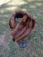 Vintage 1940s Full Pelt Mink Stole Chayburke  s Furs Nashville