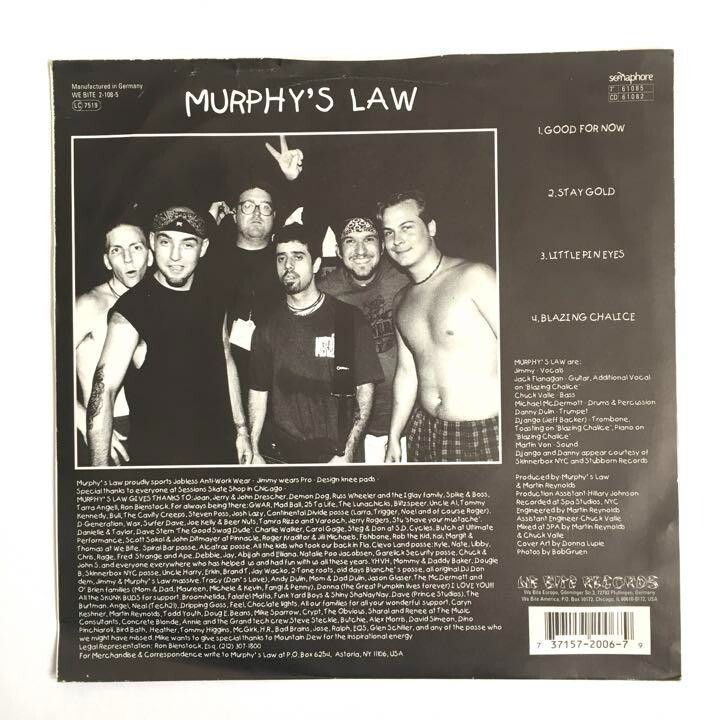 Murphy's law / Records set DEDICATED, What will the