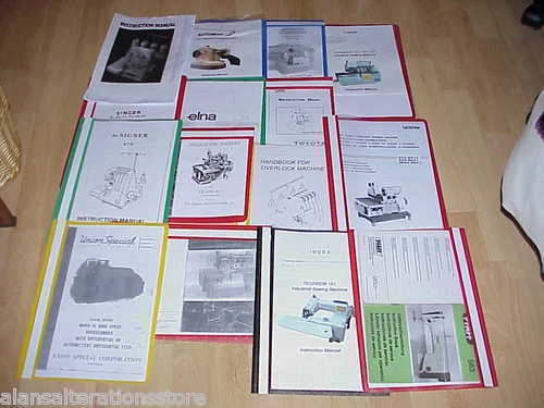 Elna Overlocker Pro 5 dc OVERLOCKER OWNER MANUAL Machine not included