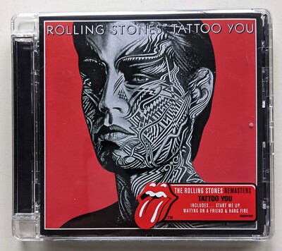 Rolling Stones-Tattoo You remaster CD 1989-Super Jewel Case-VG++ used