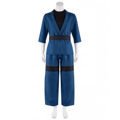 Fire Force Shinmon Benimaru Cosplay Costume Blue Uniform Full Set