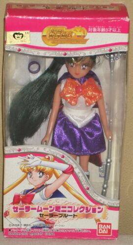 Sailor Moon Mini Collection Pluto 6.5" 13.5cm Figure Dolls Bandai 2001 Mint Rare