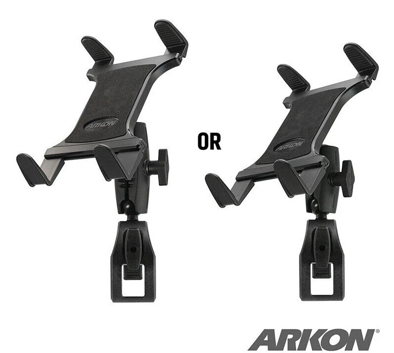TAB1RMCPM.HD Arkon Heavy Duty Rail/Bar/Mic Stand X-LargeClamp Post Tablet Mount - Image 2 of 4