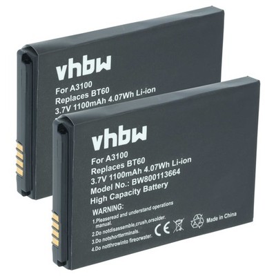 2x Akku für Motorola Rokr Z6tv Z6m 1100mAh