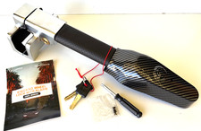 Tevlaphee Steering Wheel Lock W Alarm Heavy Duty Anti-theft Car Security Ci
