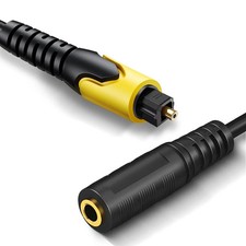 192KHz DAC Optical to 3.5mm Converter SPDIF Digital to Analog AUX Adapter