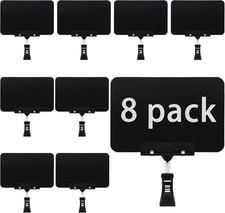 8 Pa Rotating Clip Swivel Sign Rotatable Holding Clp Sign Holder,