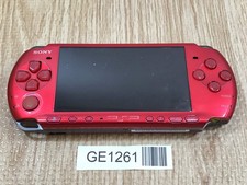 GE1261 Non Funzionante - Console PSP-3000 ROSSO RADIANTE Giappone