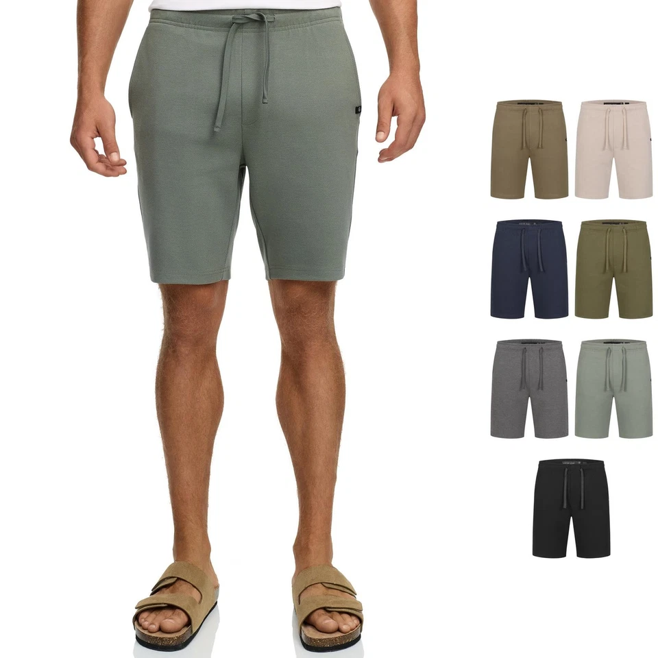 Indicode short chino homme INCowell bermuda cordon homme pantalon court - Photo 1/1
