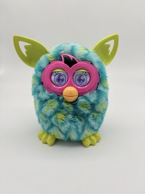 Furby Boom Peacock Turquoise Green Pink Interactive Toy 2012