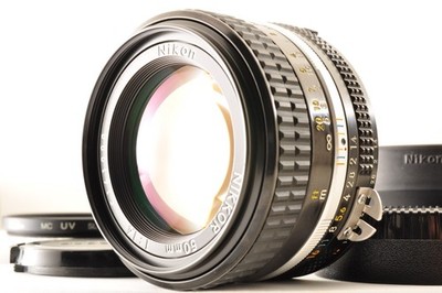 Nikon Ai-S Ais NIKKOR 50mm F/1.4 Standard Prime MF Lens Hood *Excellent+5* #4421