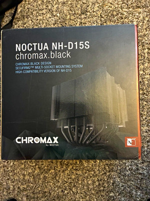 Noctua NH-D15S chromax.black CPU Fan Heatsink Cooler