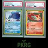 2006 Pokemon Latios 12 PSA 7 Latias 21 PSA 5 Holon Phantoms Reverse HOLO NEW CER
