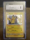 Pokemon TCG Team Up PROMO Pikachu #SM162 GRADED CGC 8