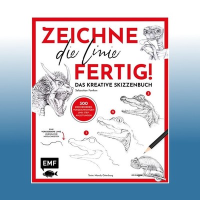 Zeichne die Linie fertig! | Sebastian Fonken | Ungelesen
