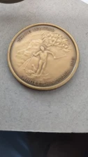 1981 National Glacier National Park Big Mountain Whitefish  Medal Token Coin