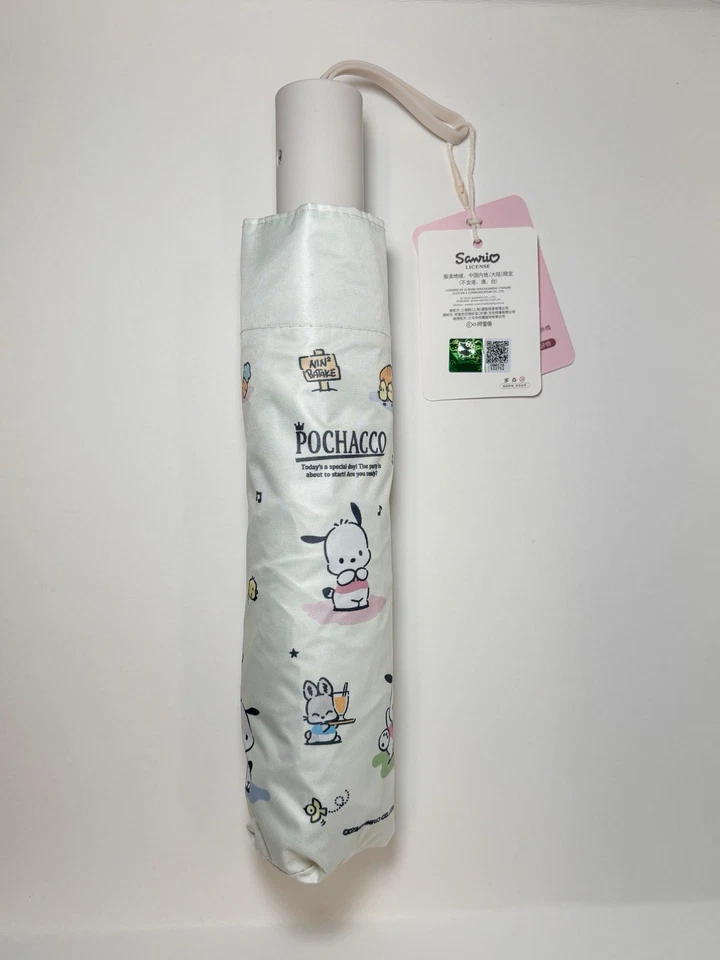 Paraguas Pochacco Licenciado Sanrio con Estuche y Pulsador Foto 4 de 4