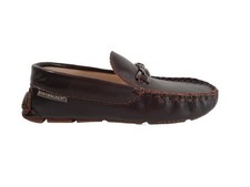 BABYWALKER Boys Brown Leather Gaucho Loafers 5 Years RRP95 NEW