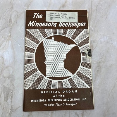1967 Sep The Minnesota Beekeeper Magazine Red Wing MN Beekeepers Association TD5