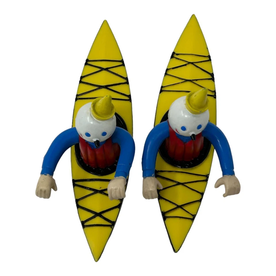 Lot of 17 Jack in the Box Restaurant Jack Bendable Figures Toys 4" Vintage - Image 3 of 4