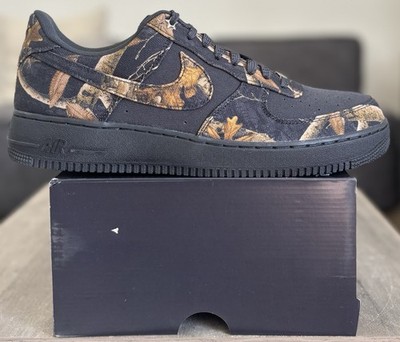 Realtree x Nike Air Force 1 Low Black Camo - Size 12.5 - IH1221 001 - New/No Lid Realtree x Nike Air Force 1 Low Black Camo for Sale  main image 4