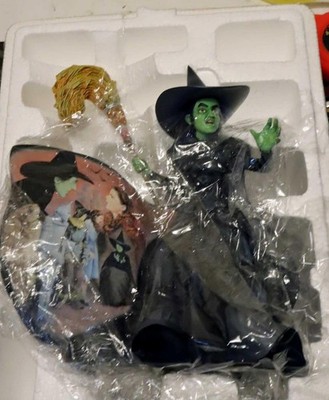 2004 Bradford Exchange ''Green with Envy'' Wicked Witch Figurine Wizard of Oz MIB