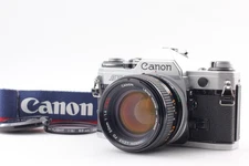 [Exc+5] Canon AE-1 35mm SLR film Camera FD 50mm f/1.4 S.S.C. SSC Lens From JAPAN