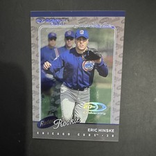 Donruss Rated Rookie Eric Hinske #168 Career Stat Line Cubs /332 Baseball Card