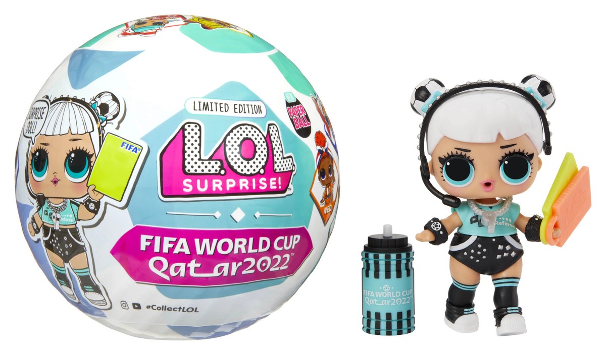 LOL Surprise! X FIFA World Cup Qatar 2022 Dolls with 7 Surprises