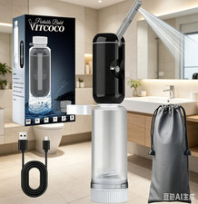 Handheld Bidet Travel High Pressure for Women Men Baby Rechargeable Waterproof