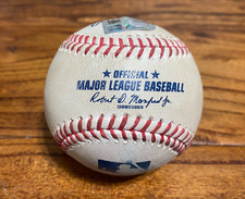 Diamondbacks vs Giants Game Used Baseball 8/17/2022 Devenski to Tommy La Stella